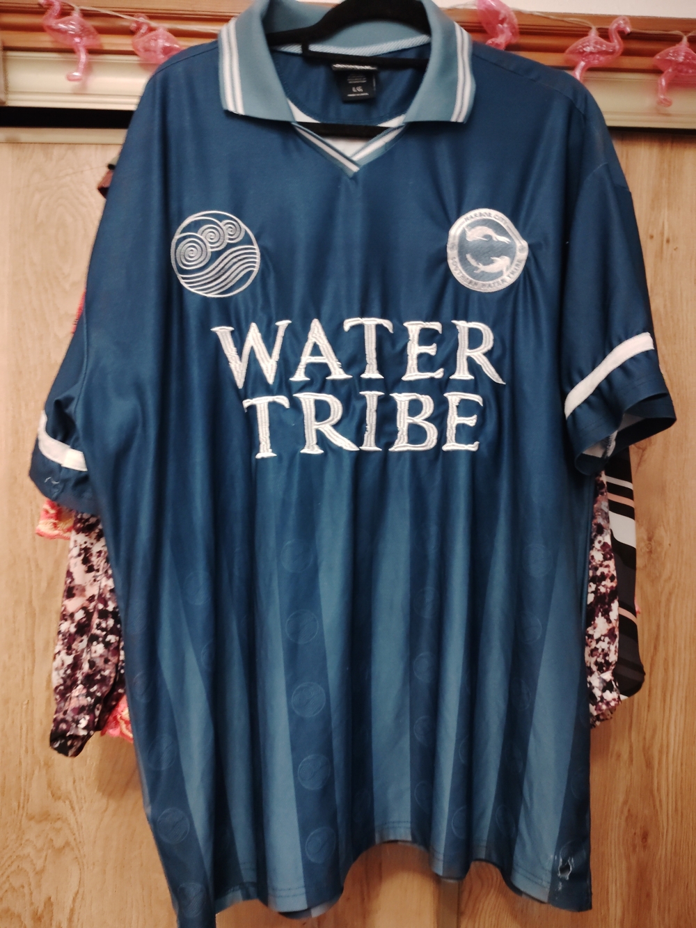 Water Tribe Avatar Men's Blue Soccer Jersey